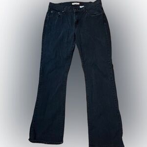 Levi’s Curvy Cut Black Denim Women's Jeans Size 14